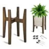 Elarax Bambu Saksılık Ceviz Rengi 38 cm Elarax Bambu Saksılık Ceviz Rengi 38 cm
