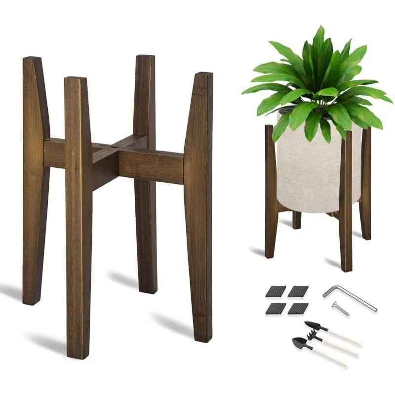 Elarax Bambu Saksılık Ceviz Rengi 38 cm Elarax Bambu Saksılık Ceviz Rengi 38 cm