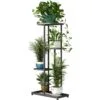 Hazel 5 Raflı Metal Çiçeklik 80 Cm