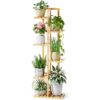 Lotus Bambu 7 Raflı Çiçeklik 122 cm