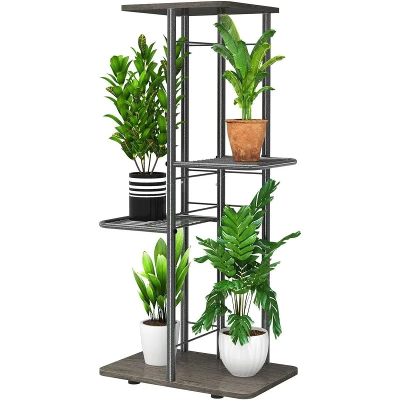 Luma 5 Raflı Metal Çiçeklik 85 cm Luma 5 Raflı Metal Çiçeklik 85 cm