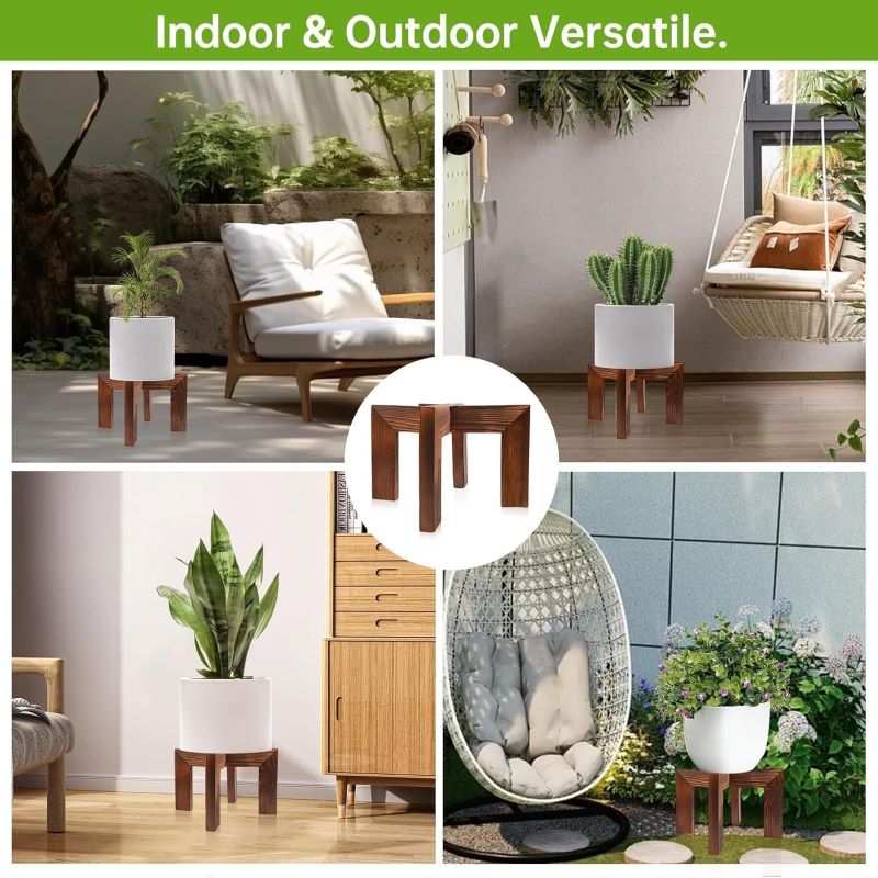 Marigold Ahşap Saksılık Büyük - Görsel 3