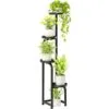 Nora 4 Raflı Metal Çiçeklik 117 cm Nora 4 Raflı Metal Çiçeklik 117 cm