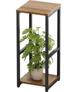 Serena 2 Raflı Çiçeklik Sehpa 80 Cm