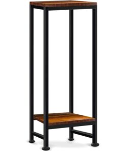 Terra 2 Raflı Çiçeklik Metal 81 cm